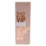 212 VIP Rose 4.2 oz EDP for women