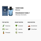 Territoire Metal 3.4 oz EDP for Men