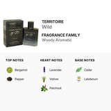 Territoire Wild EDP 3.4 oz for Men
