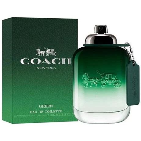 Coach Green New York EDT 3.4 oz for Men