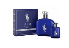 Polo Blue 2 -Piece Set Gift for Men 4.2 oz  EDT + 0.5 oz EDT